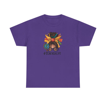 Teacher Life Shirt | Messy Bun Teacher T-Shirt