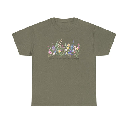 Floral Graphic Tees – Inspirational & Botanical Aesthetic T-Shirts for Women