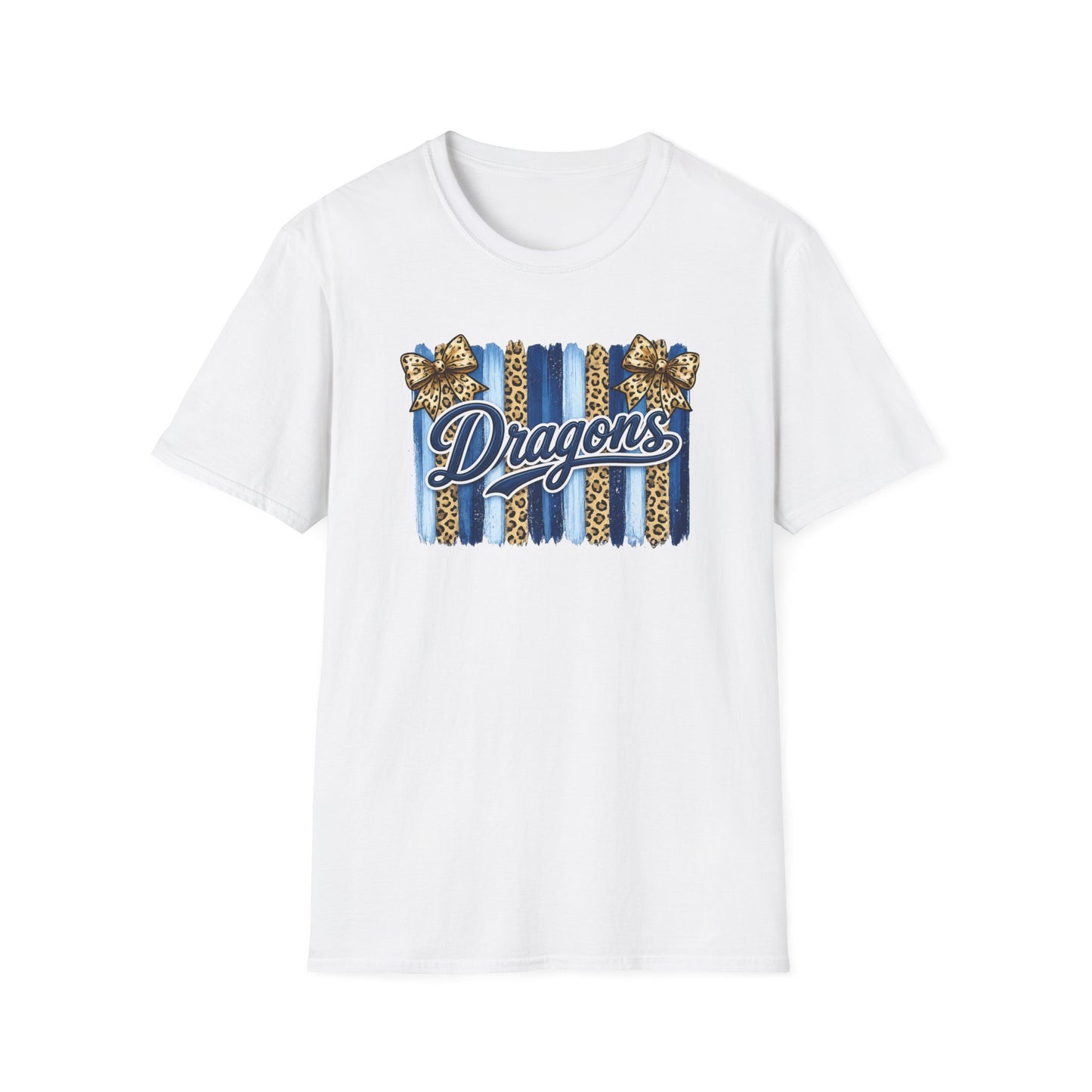 School Spirit Collection - Leopard Stripe T-Shirt