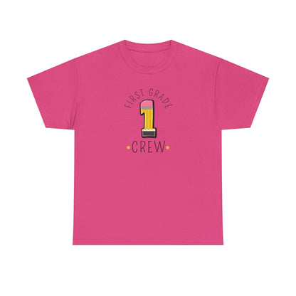 First Grade Fun Teacher Team Shirt | Colorful School Staff Tee | Back To School Teacher Gift