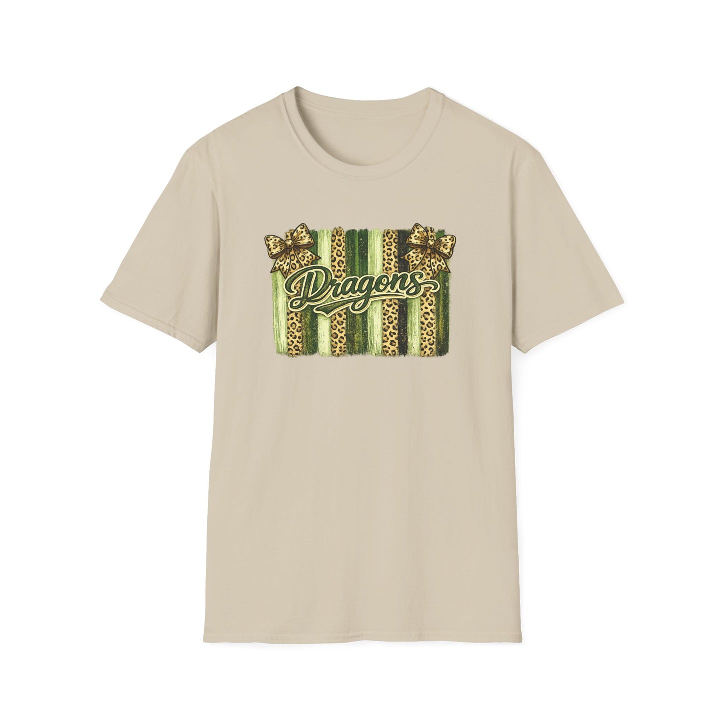 School Spirit Collection - Leopard Stripe T-Shirt