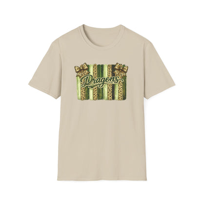 School Spirit Collection - Leopard Stripe T-Shirt