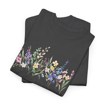 Floral Graphic Tees – Inspirational & Botanical Aesthetic T-Shirts for Women