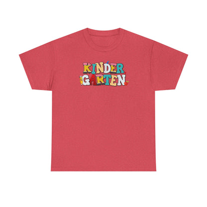Kindergarten Teacher Team Shirt | Colorful School Staff Tee | Back To School Teacher Gift