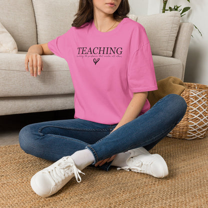 Teaching: The Profession That Creates All Others Shirt | Inspirational Teacher Graphic Tee | Teacher Appreciation Gift