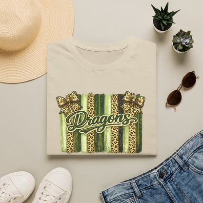 School Spirit Collection - Leopard Stripe T-Shirt