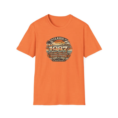 Vintage 1987 Classic Birthday Shirt – Retro Birth Year T-Shirt