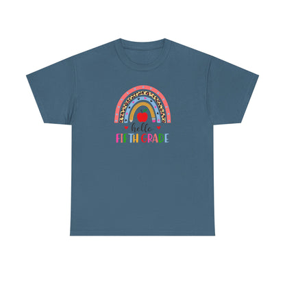 Fifth Grade Rainbow Team T-Shirt - Perfect for Teacher Teams