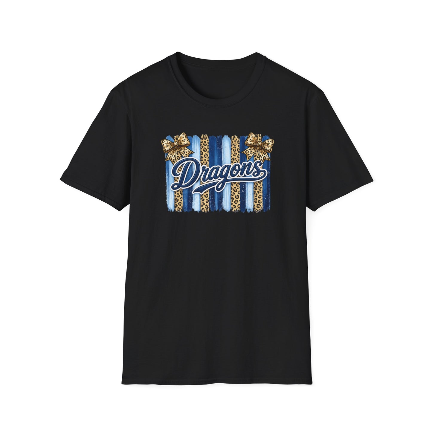 School Spirit Collection - Leopard Stripe T-Shirt