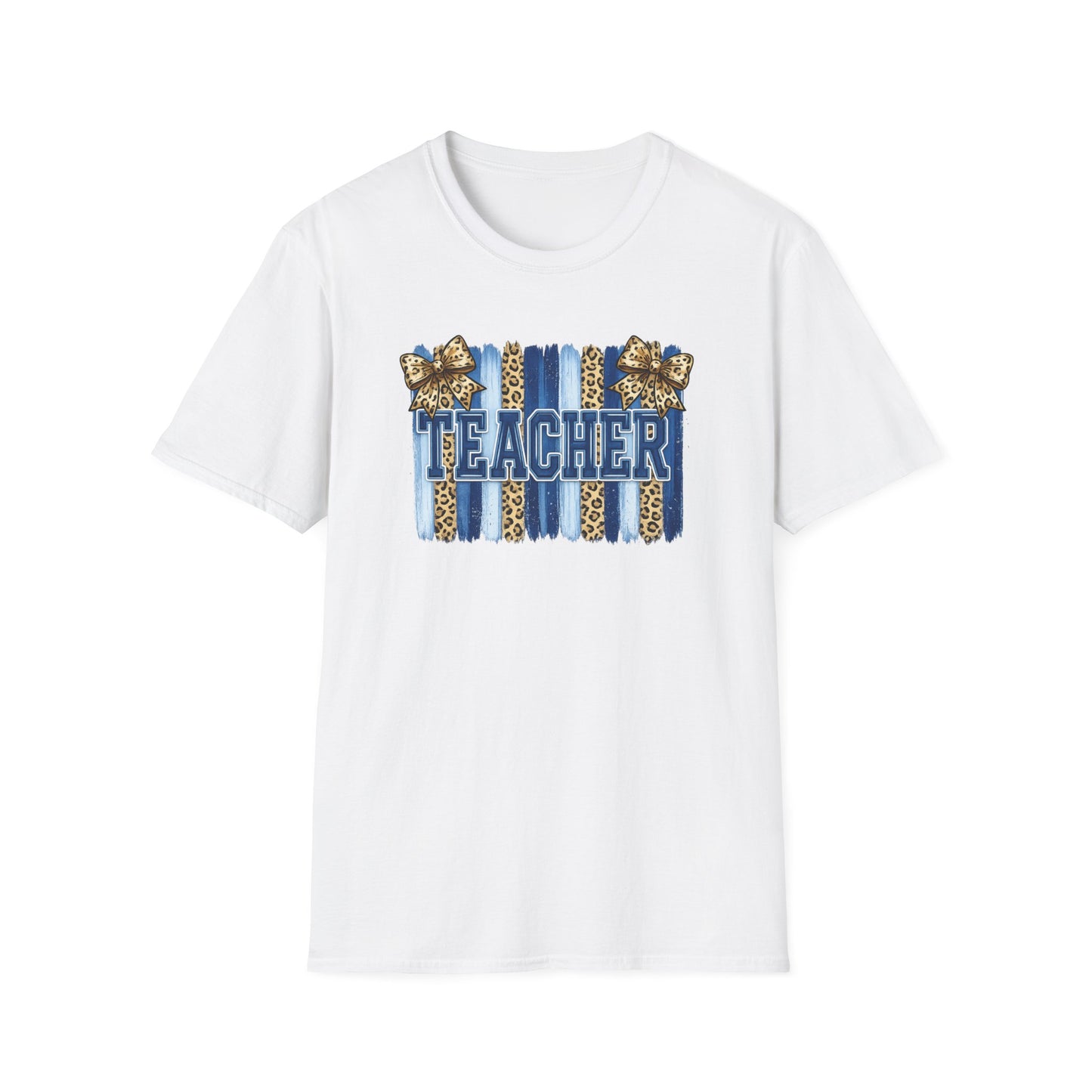 School Spirit Collection - Leopard Stripe T-Shirt