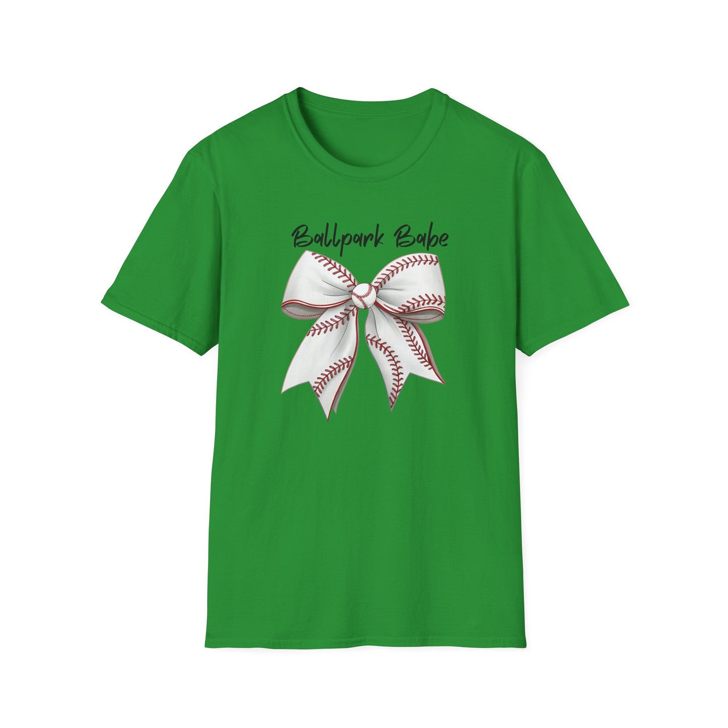 Baseball Babe Bow Graphic – Cute Baseball Stitch Bow Design