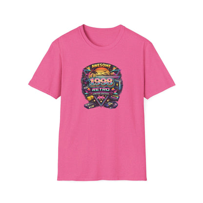 Vintage 1998 Retro Shirt – 90s Nostalgia Graphic Tee | Retro Gamer Aesthetic T-Shirt