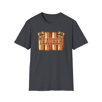 School Spirit Collection - Leopard Stripe T-Shirt