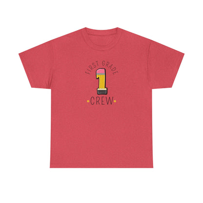 First Grade Fun Teacher Team Shirt | Colorful School Staff Tee | Back To School Teacher Gift