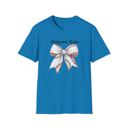 Baseball Babe Bow Graphic – Cute Baseball Stitch Bow Design