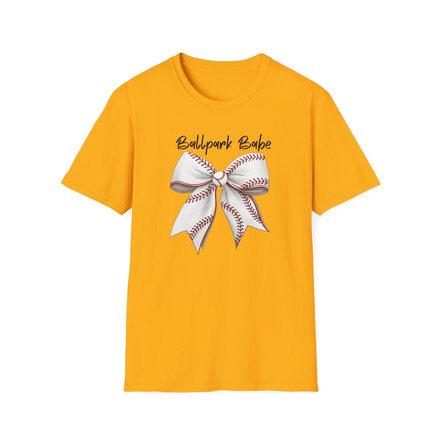 Baseball Babe Bow Graphic – Cute Baseball Stitch Bow Design