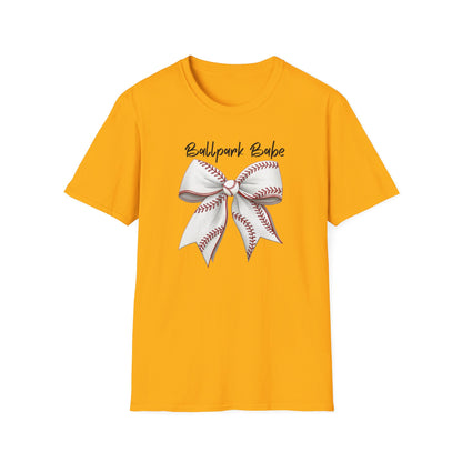 Baseball Babe Bow Graphic – Cute Baseball Stitch Bow Design