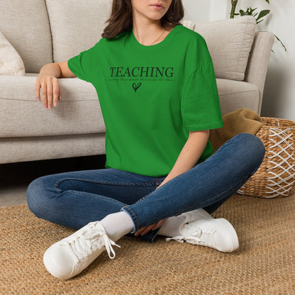Teaching: The Profession That Creates All Others Shirt | Inspirational Teacher Graphic Tee | Teacher Appreciation Gift