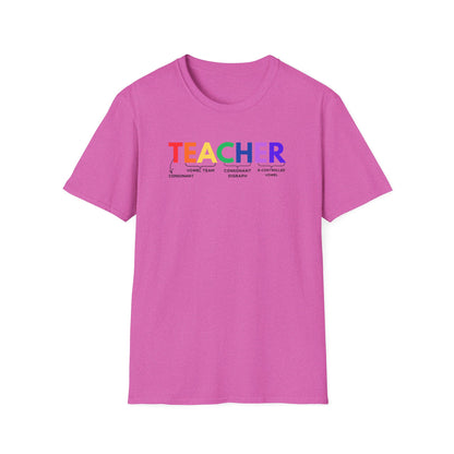 "TEACHER" Phonics Word Segmentation Shirt – Spelling Rules Edition