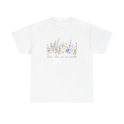Floral Graphic Tees – Inspirational & Botanical Aesthetic T-Shirts for Women