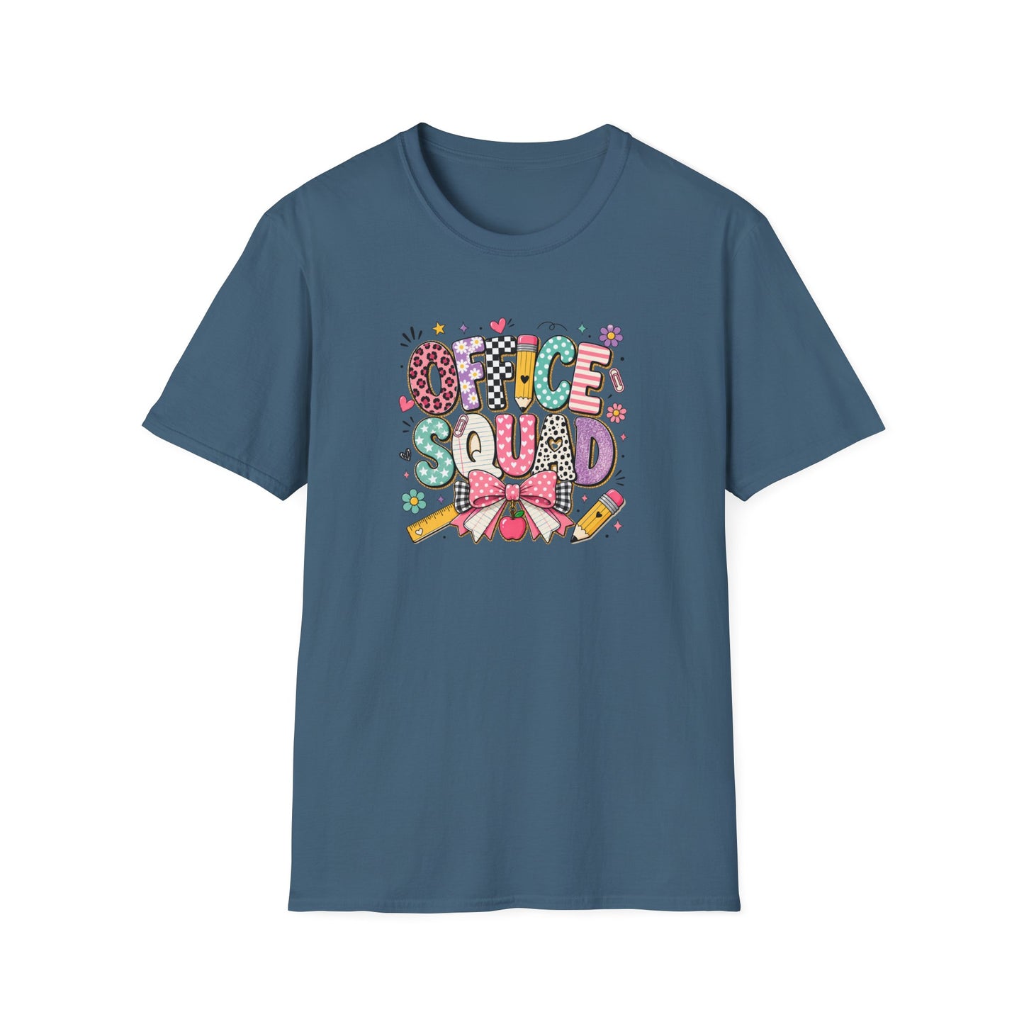 Office Squad T-Shirt — Cute Colorful Back-to-Work Graphic Tee