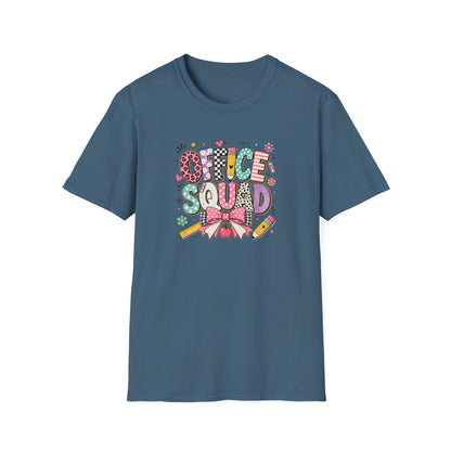 Office Squad T-Shirt — Cute Colorful Back-to-Work Graphic Tee