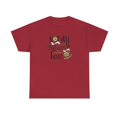 Not All Who Wander Are Lost T‑Shirt – Adventure Travel Graphic Tee
