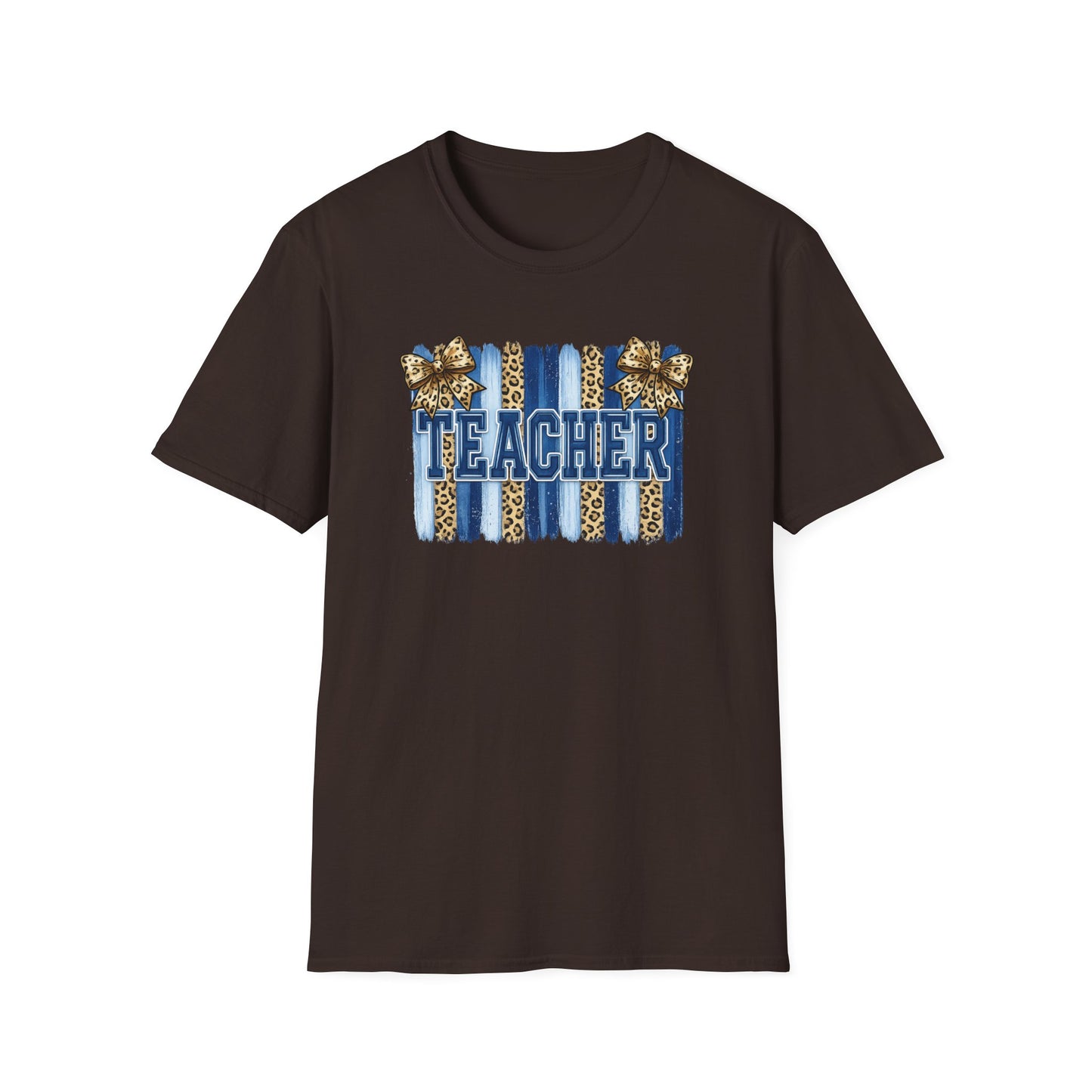 School Spirit Collection - Leopard Stripe T-Shirt