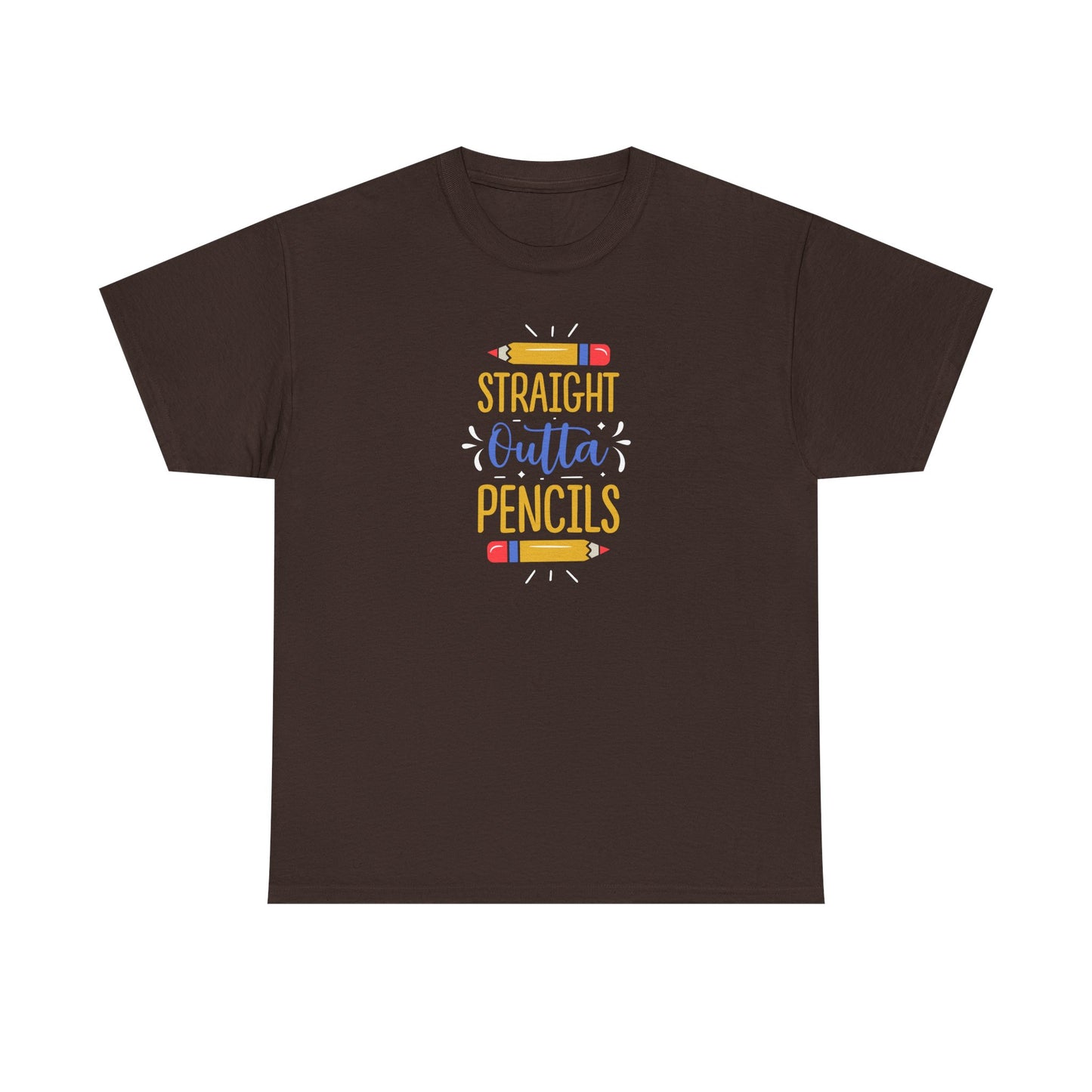 Straight Outta Pencils Shirt | Funny Teacher T-Shirt | Back To School Teacher Tee | First Day Of School Outfit | Elementary Teacher Gift