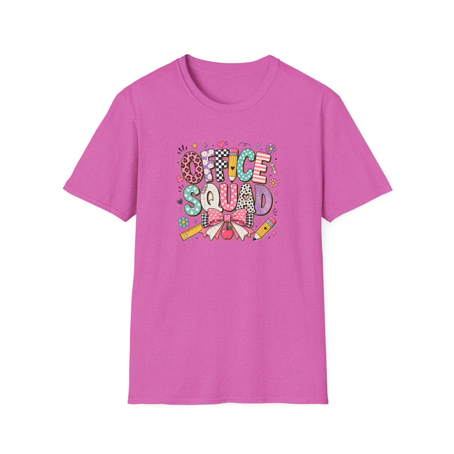Office Squad T-Shirt — Cute Colorful Back-to-Work Graphic Tee
