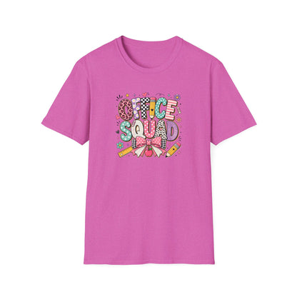 Office Squad T-Shirt — Cute Colorful Back-to-Work Graphic Tee