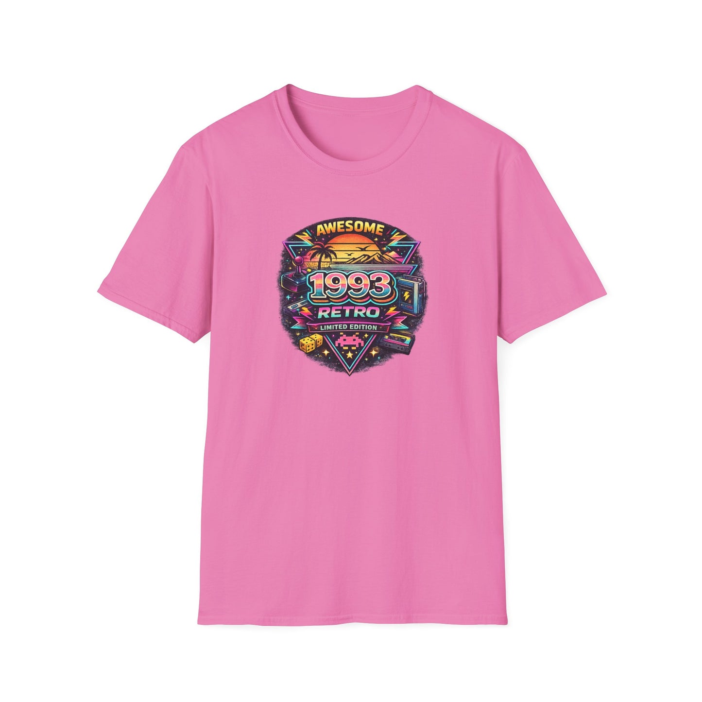 Vintage 1993 Retro Shirt – 90s Nostalgia Graphic Tee | Retro Gamer Aesthetic T-Shirt