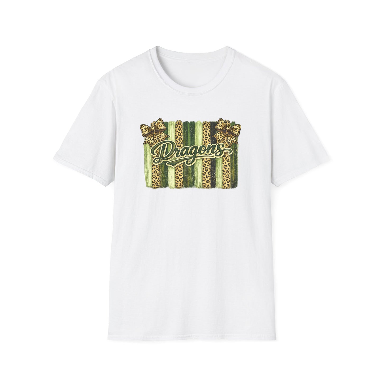 School Spirit Collection - Leopard Stripe T-Shirt