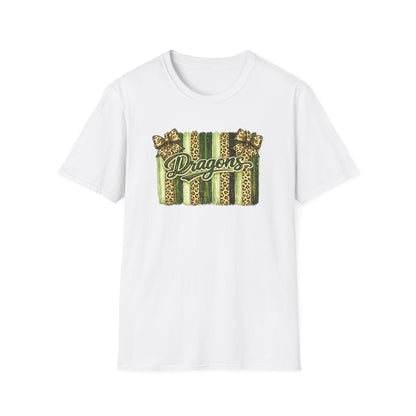 School Spirit Collection - Leopard Stripe T-Shirt