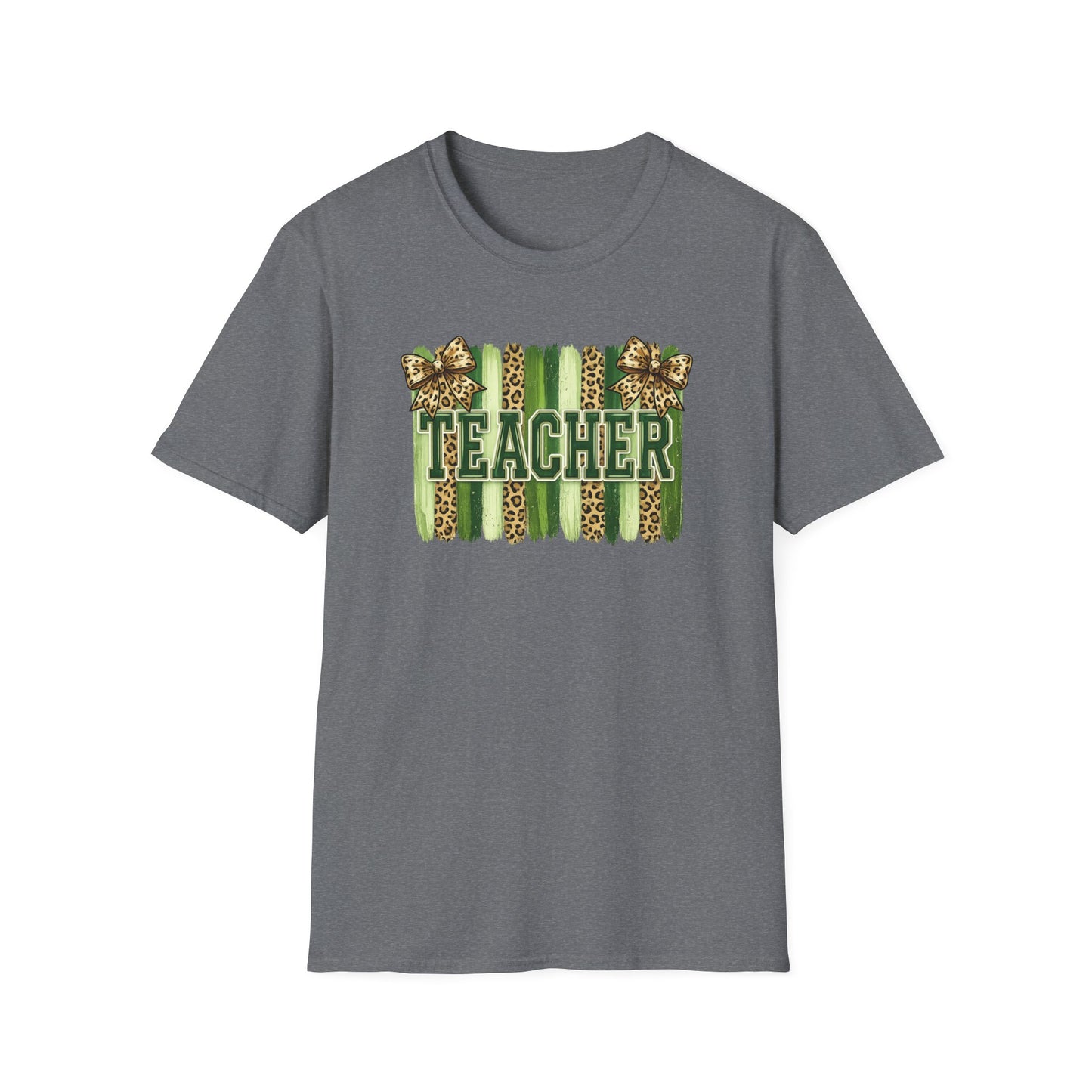 School Spirit Collection - Leopard Stripe T-Shirt