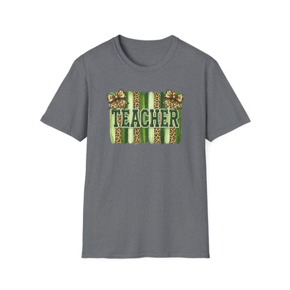 School Spirit Collection - Leopard Stripe T-Shirt