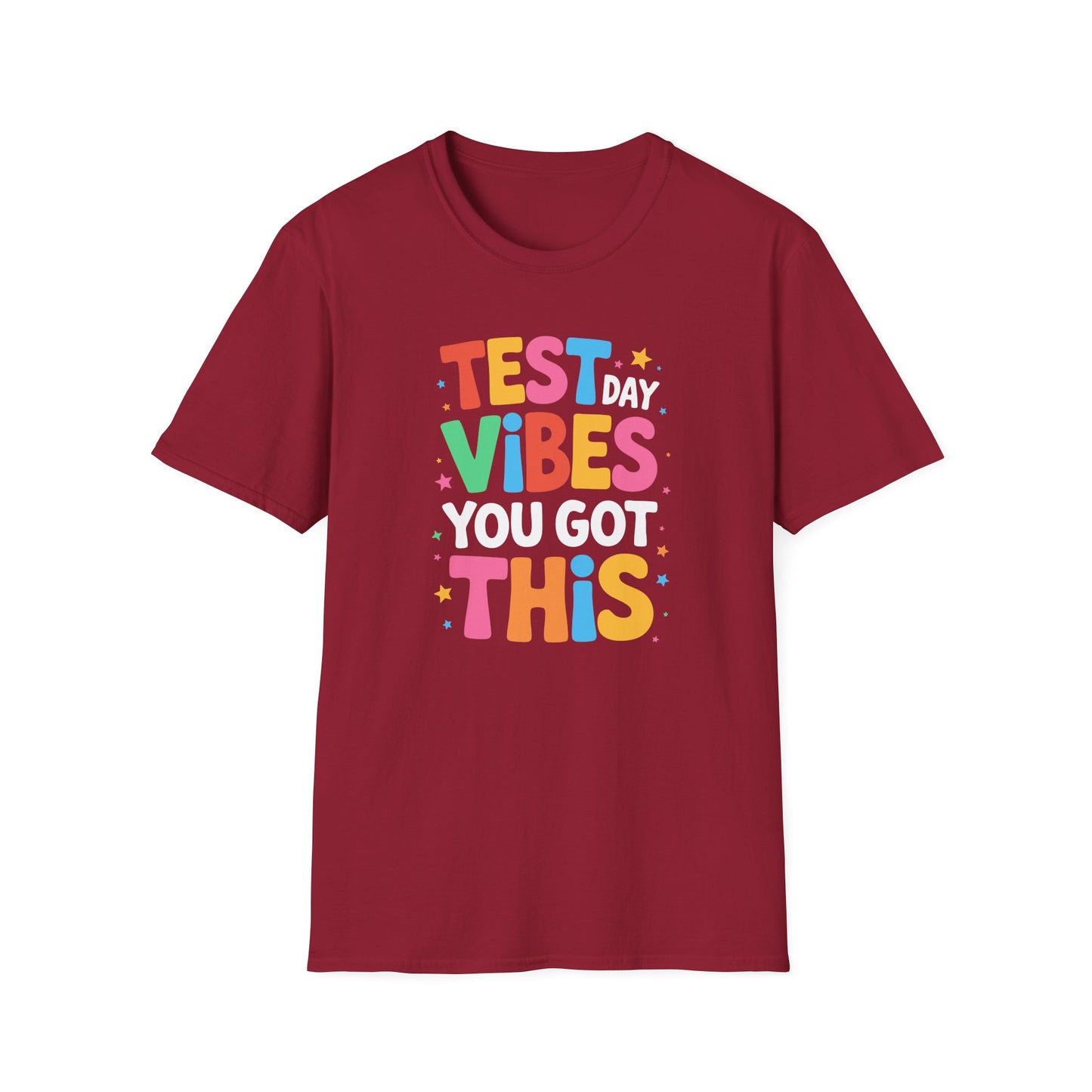 Test Day Vibes T-Shirt — You Got This Motivational Tee