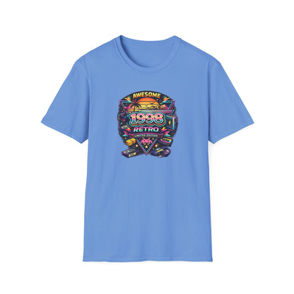 Vintage 1998 Retro Shirt – 90s Nostalgia Graphic Tee | Retro Gamer Aesthetic T-Shirt