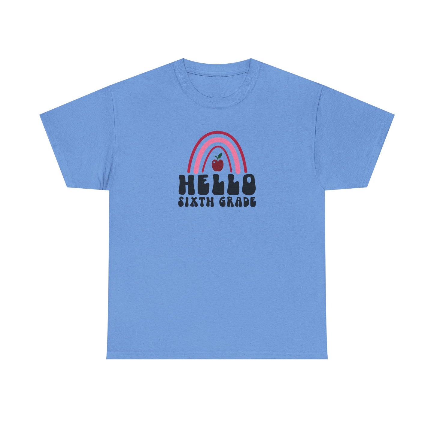 Sixth Grade Teacher T-Shirt - Cute Back-to-School Tee -  Teacher Team Tee
