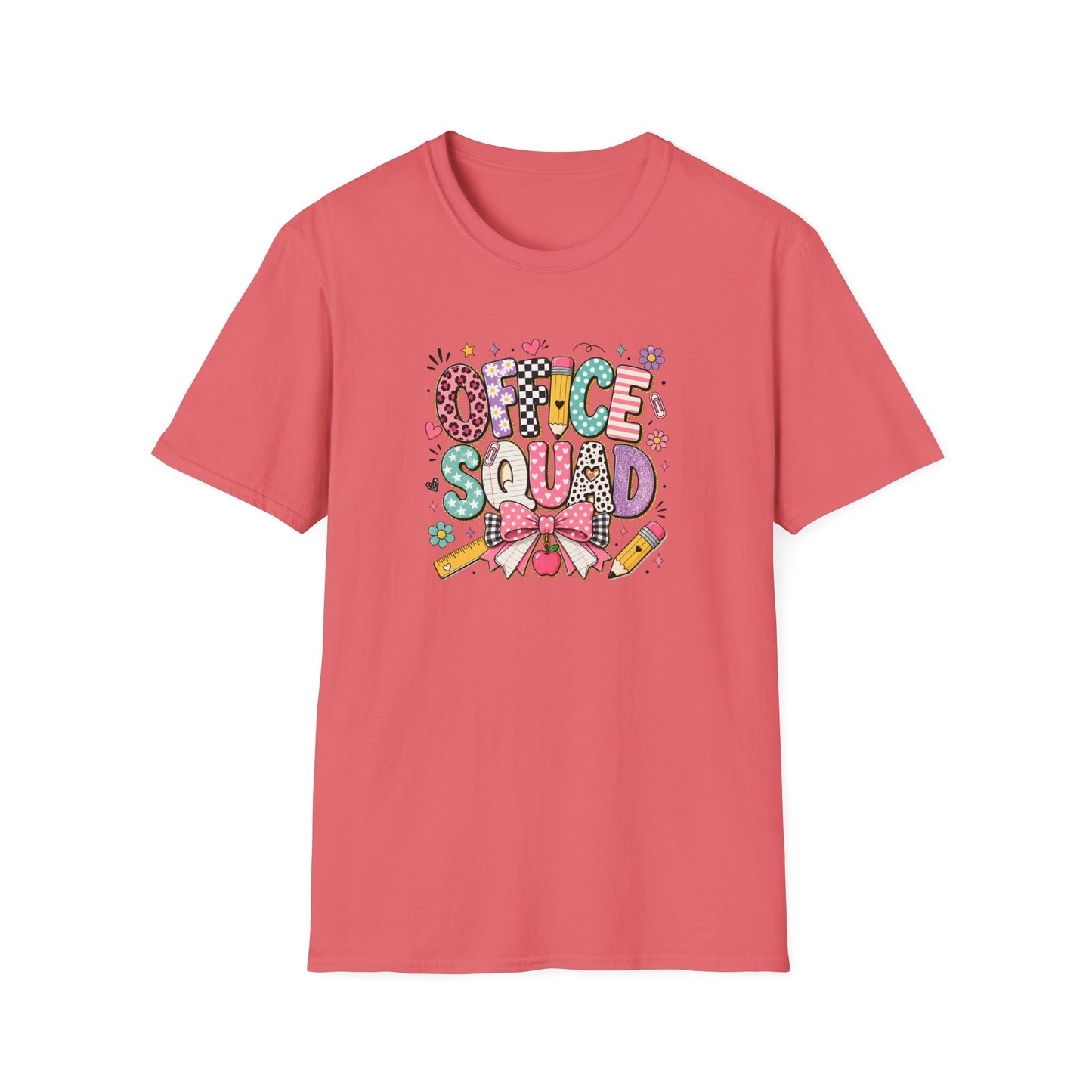 Office Squad T-Shirt — Cute Colorful Back-to-Work Graphic Tee