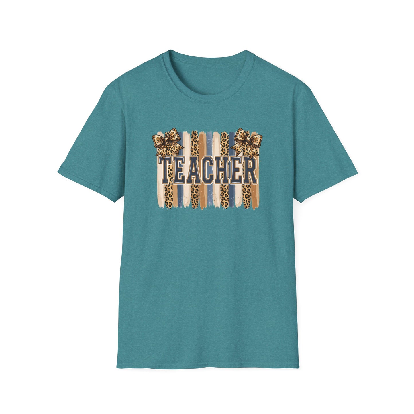 School Spirit Collection - Leopard Stripe T-Shirt