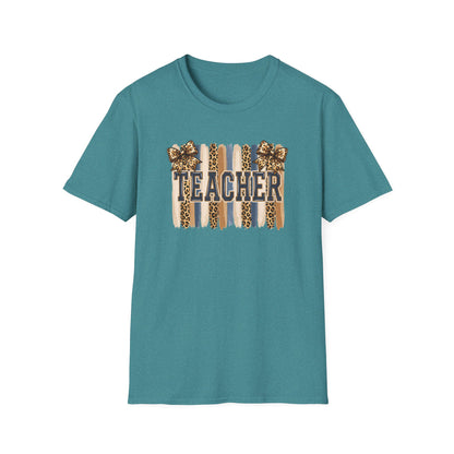 School Spirit Collection - Leopard Stripe T-Shirt