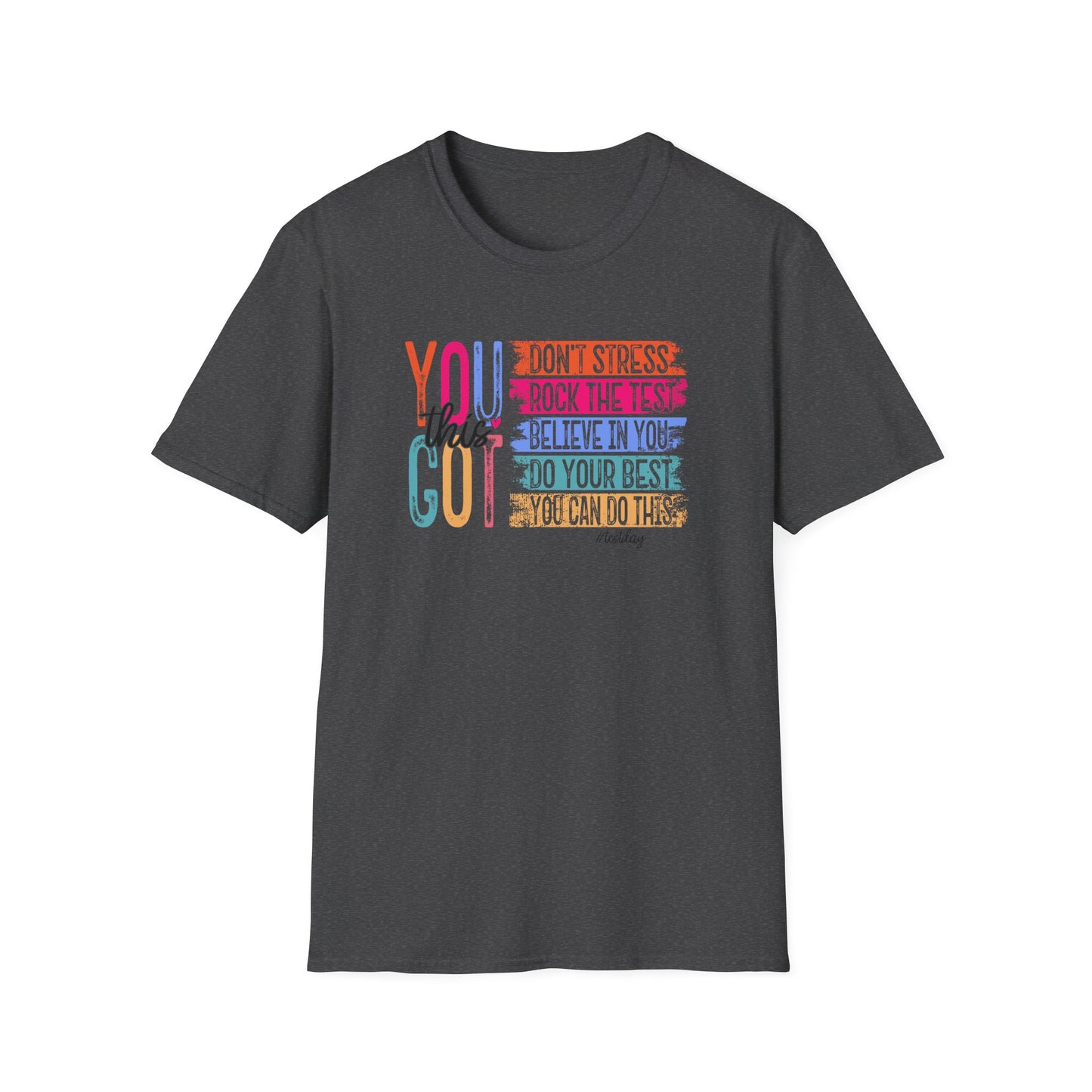 T-Shirt — "You Got This" Inspirational Motivational Graphic Tee - State Testing Tee