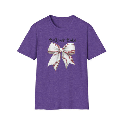 Baseball Babe Bow Graphic – Cute Baseball Stitch Bow Design