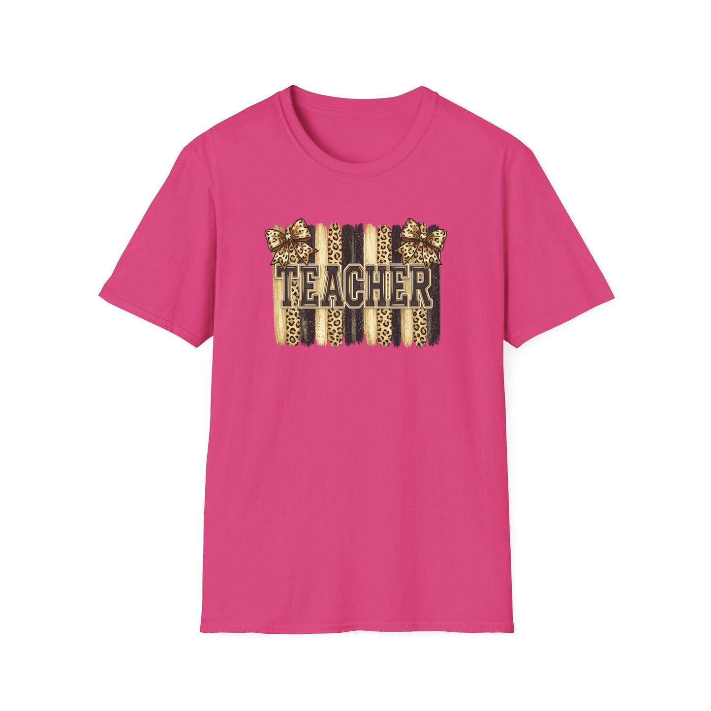 School Spirit Collection - Leopard Stripe T-Shirt