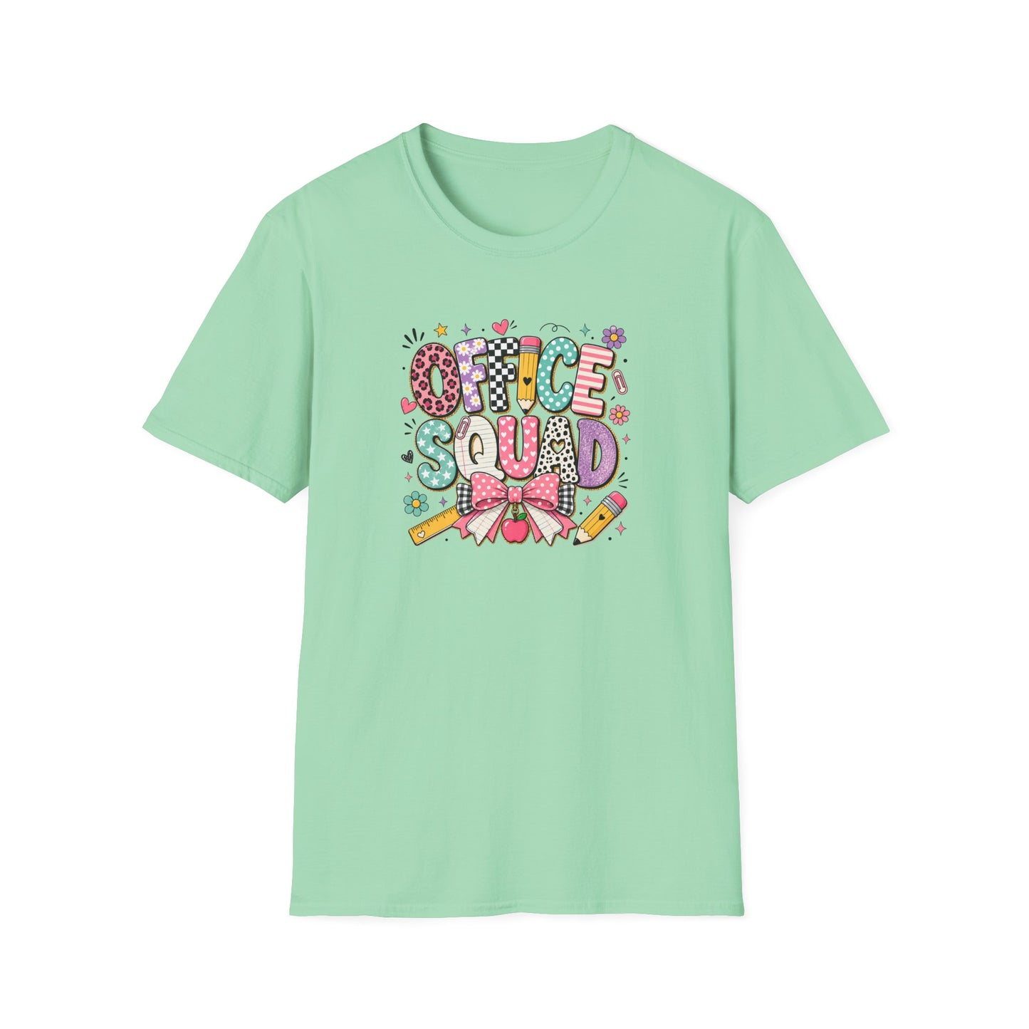 Office Squad T-Shirt — Cute Colorful Back-to-Work Graphic Tee