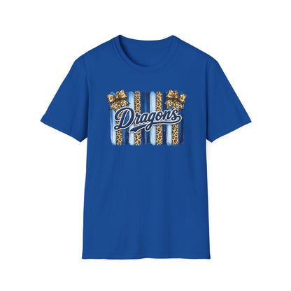 School Spirit Collection - Leopard Stripe T-Shirt