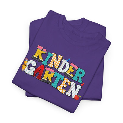 Kindergarten Teacher Team Shirt | Colorful School Staff Tee | Back To School Teacher Gift