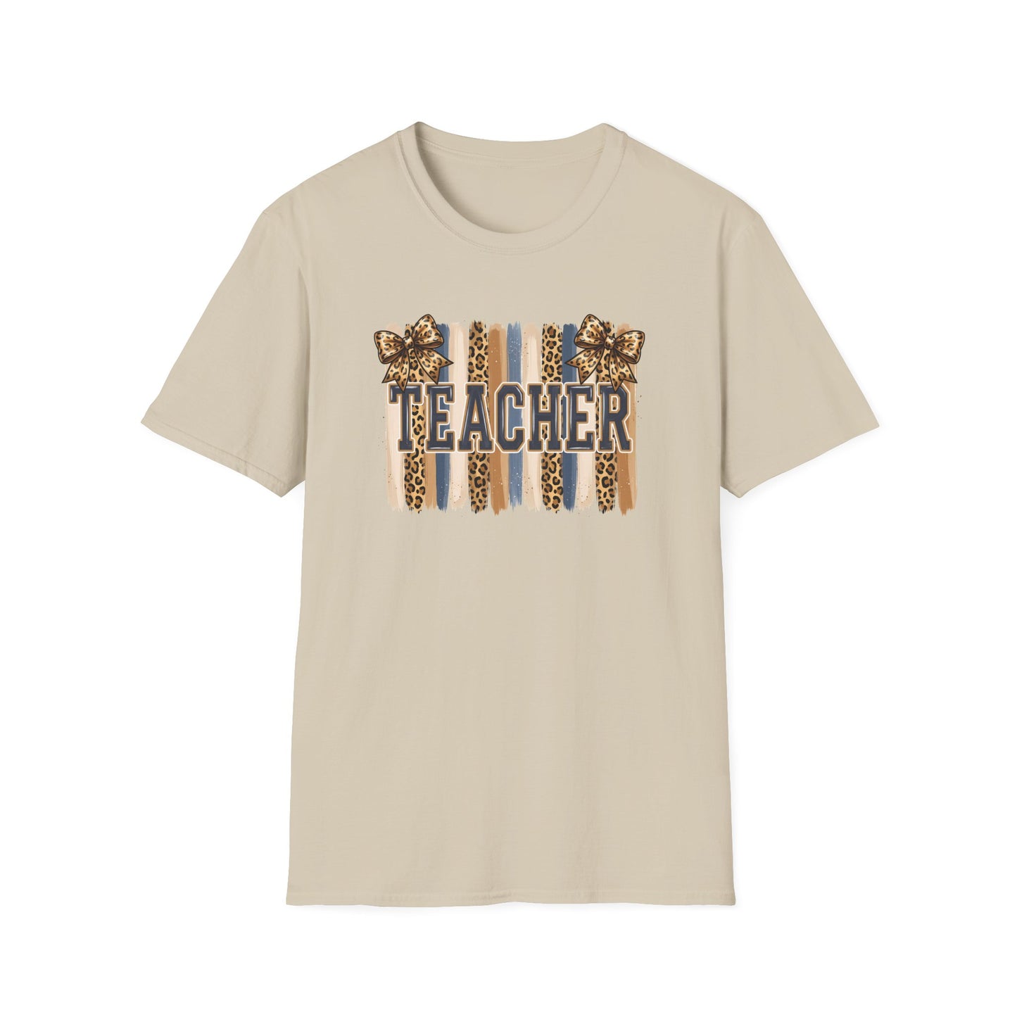 School Spirit Collection - Leopard Stripe T-Shirt