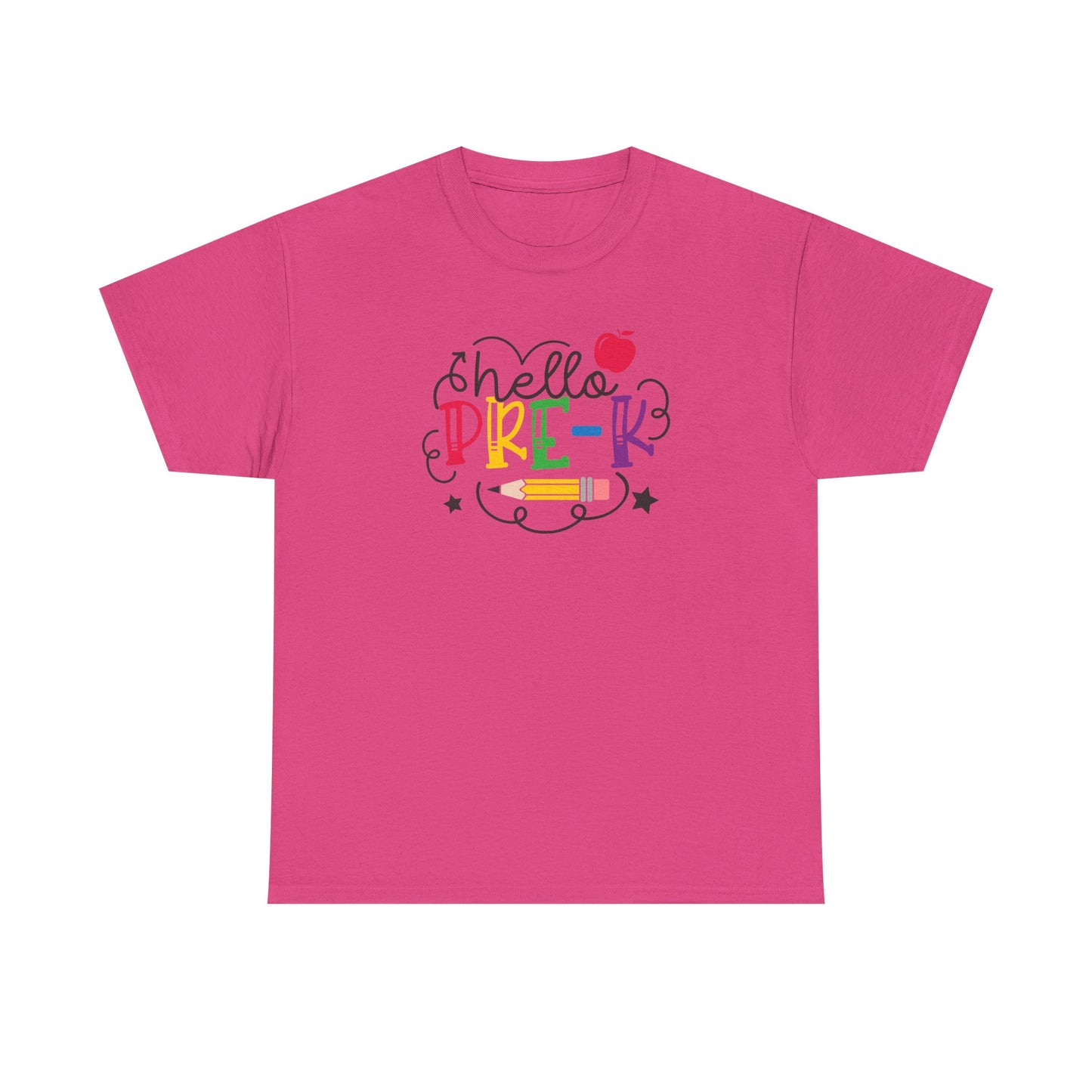Hello Pre-K Grade Shirt - This is Where it All Begins